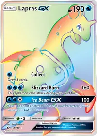 Lapras GX - 151/149 (NM)