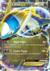 Latios EX - 86/116 (NM)